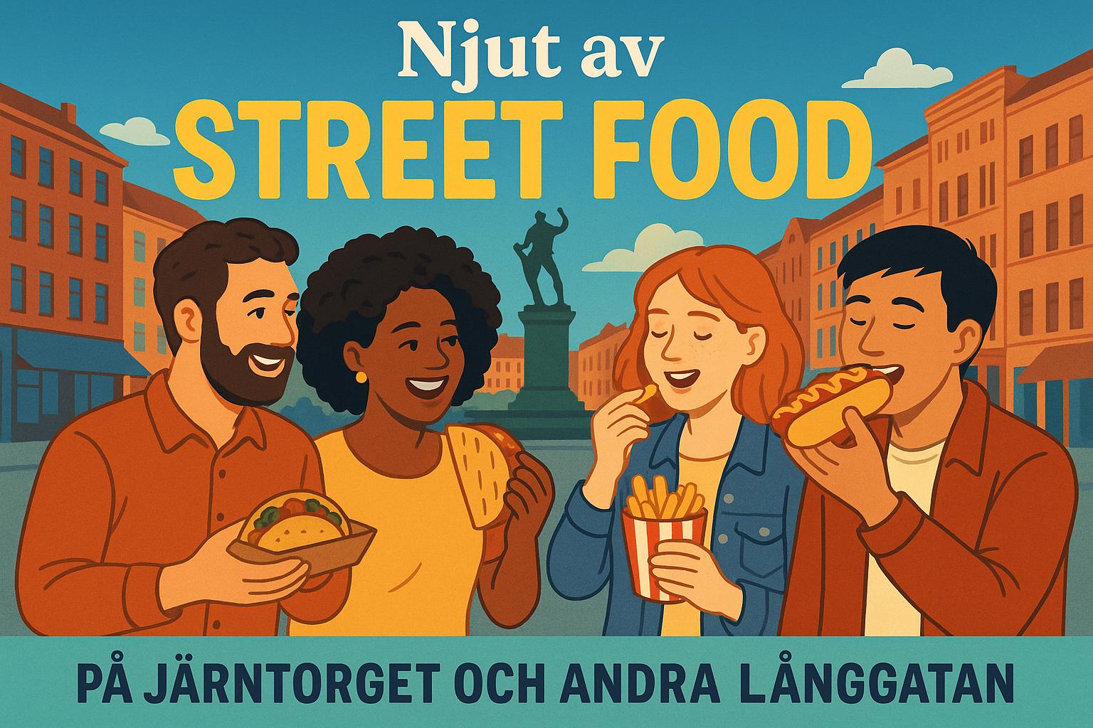 Njut av street food på Järntorget och Andra Långgatan