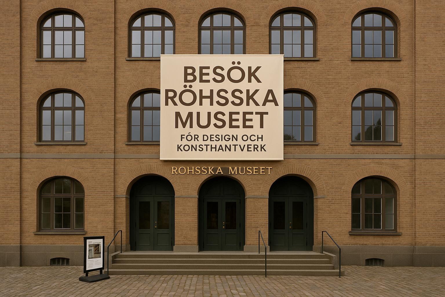 Besök Röhsska museet för design och konsthantverk