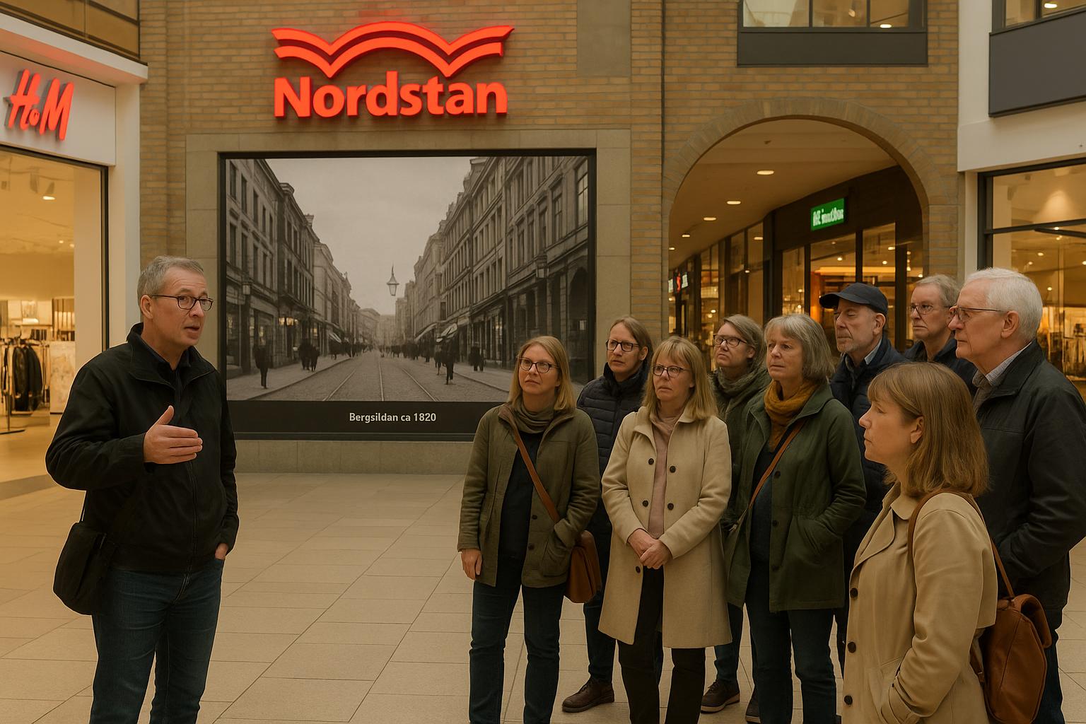 Gå på en guidad tur i Nordstan och dess historia