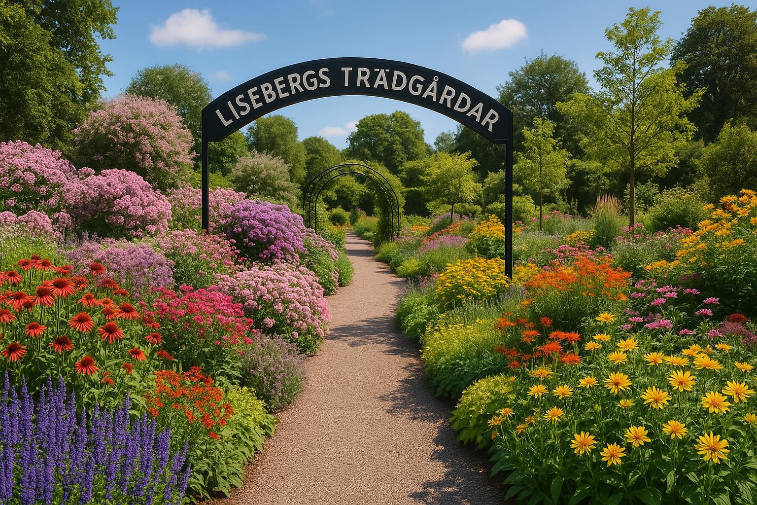 Besök Lisebergs trädgårdar under sommarhalvåret
