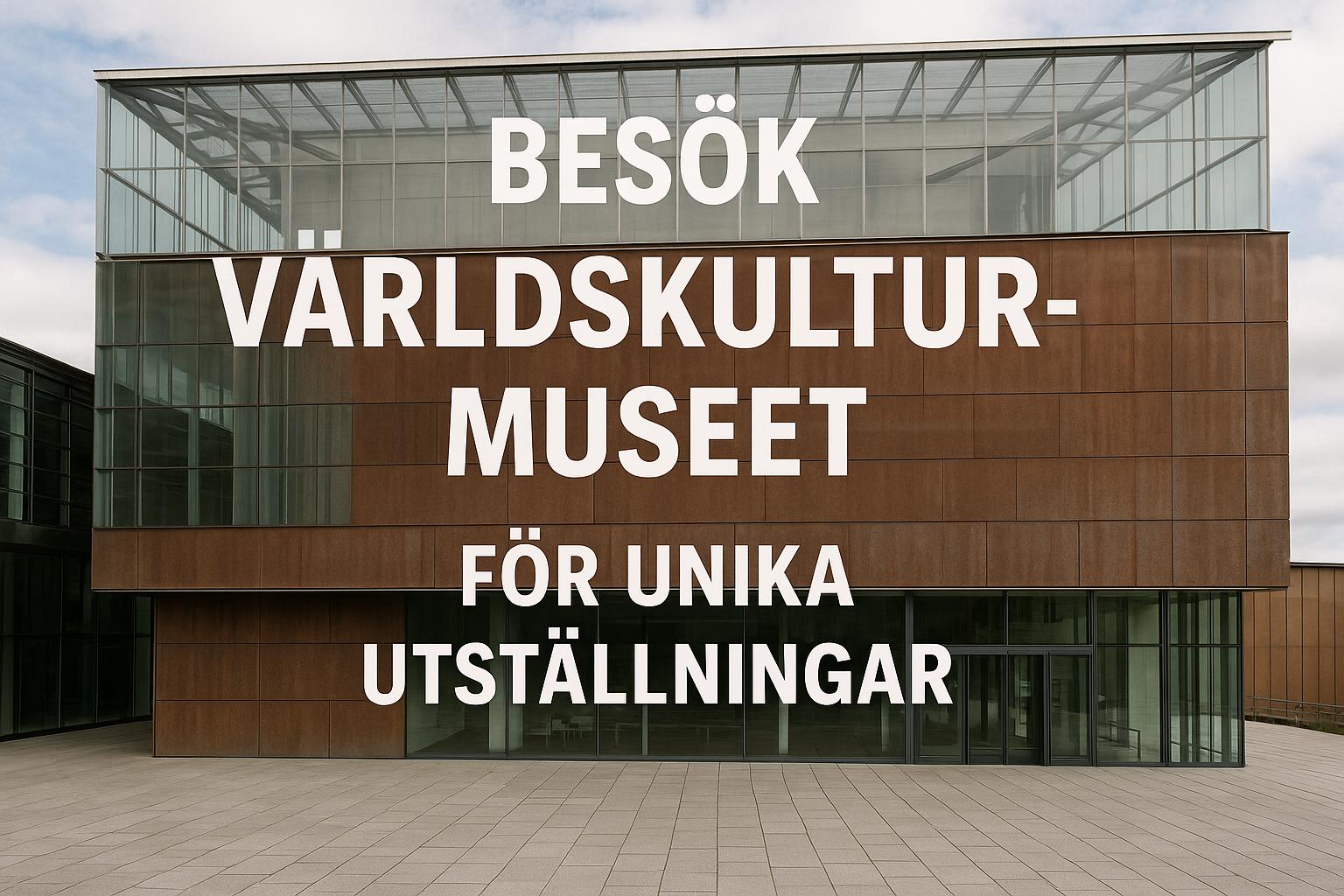 Besök Världskulturmuseet för unika utställningar