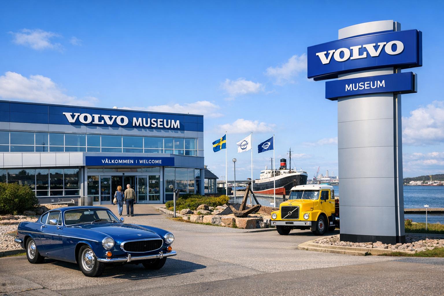 Besök Volvo Museum på Hisingen
