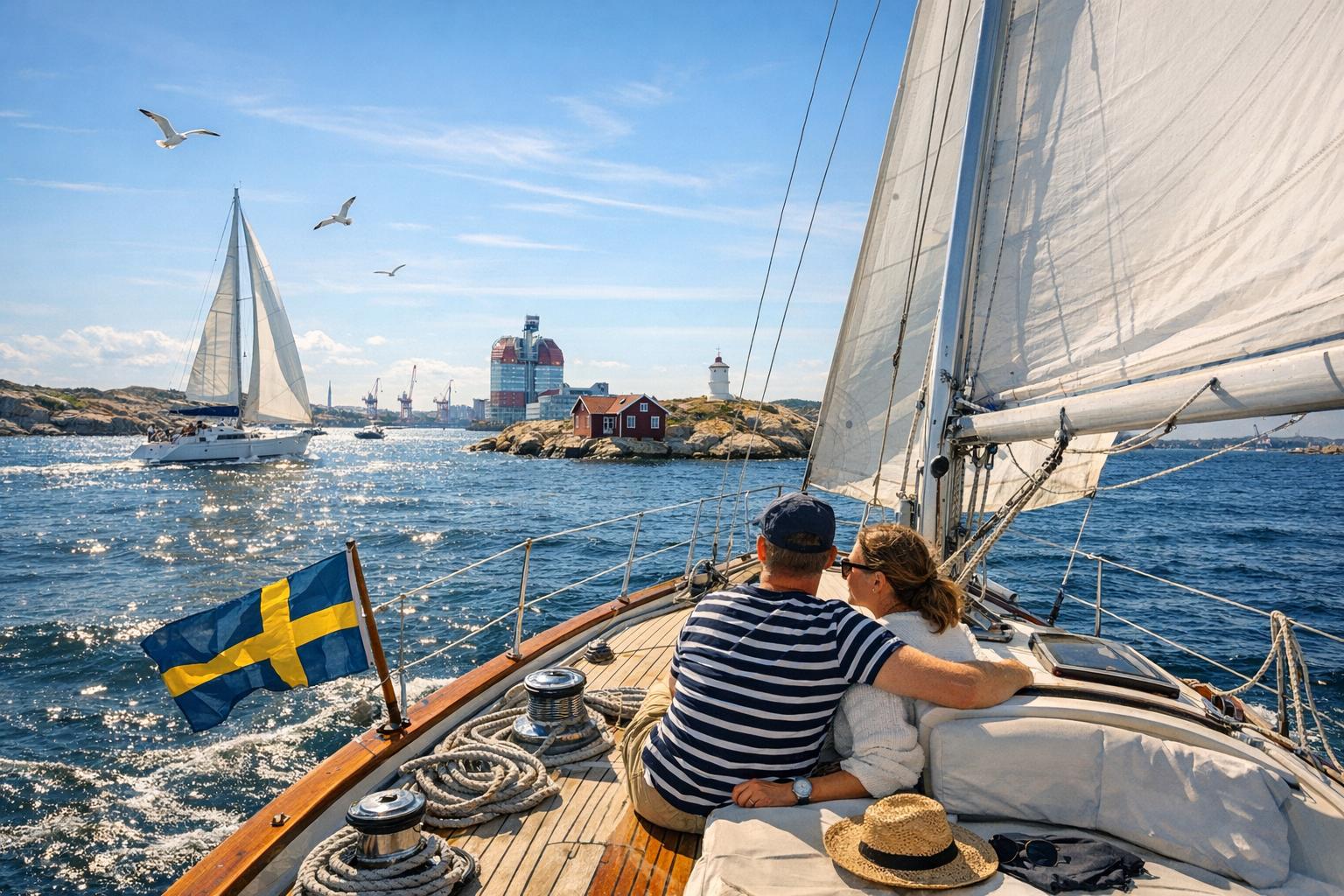 Njut av en segeltur i Göteborgs skärgård