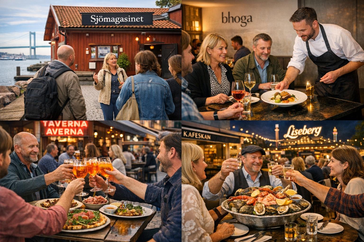 Gå på en matvandring genom Göteborgs bästa restauranger