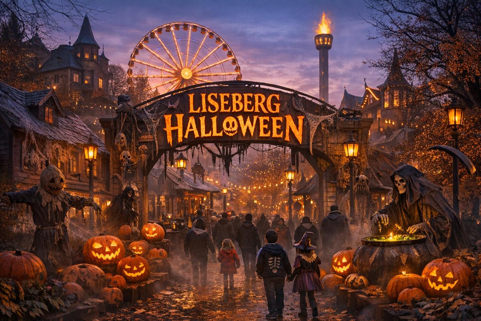 Utforska Lisebergs Halloween eller julmarknad
